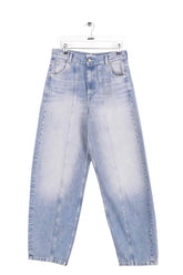 Jean large Sandro Bleu en Coton, taille M - Seconde Main