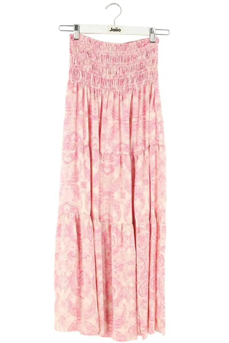 Jupe Maje Rose en Synthétique, taille S - Seconde Main