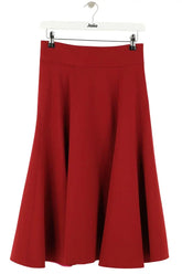 Jupe Tara Jarmon Rouge en Viscose, taille M - Seconde Main
