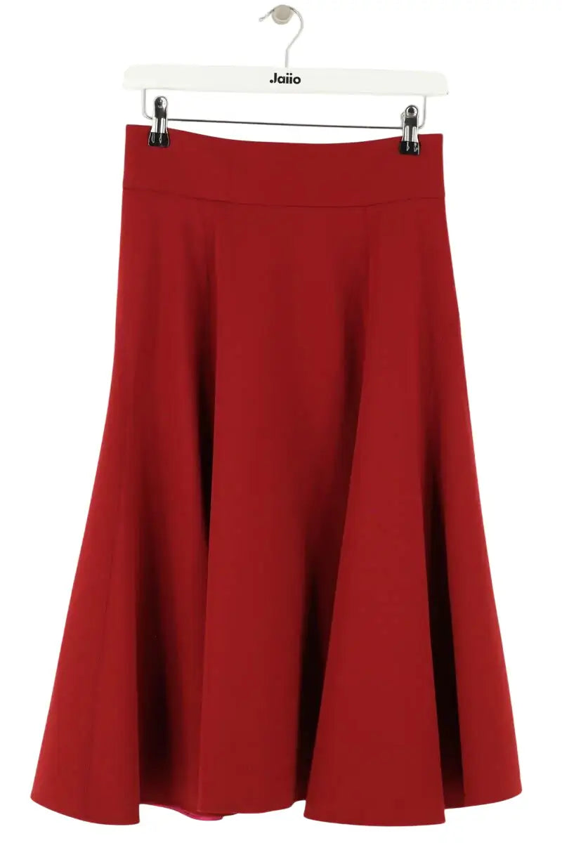 Jupe Tara Jarmon Rouge en Viscose, taille M - Seconde Main