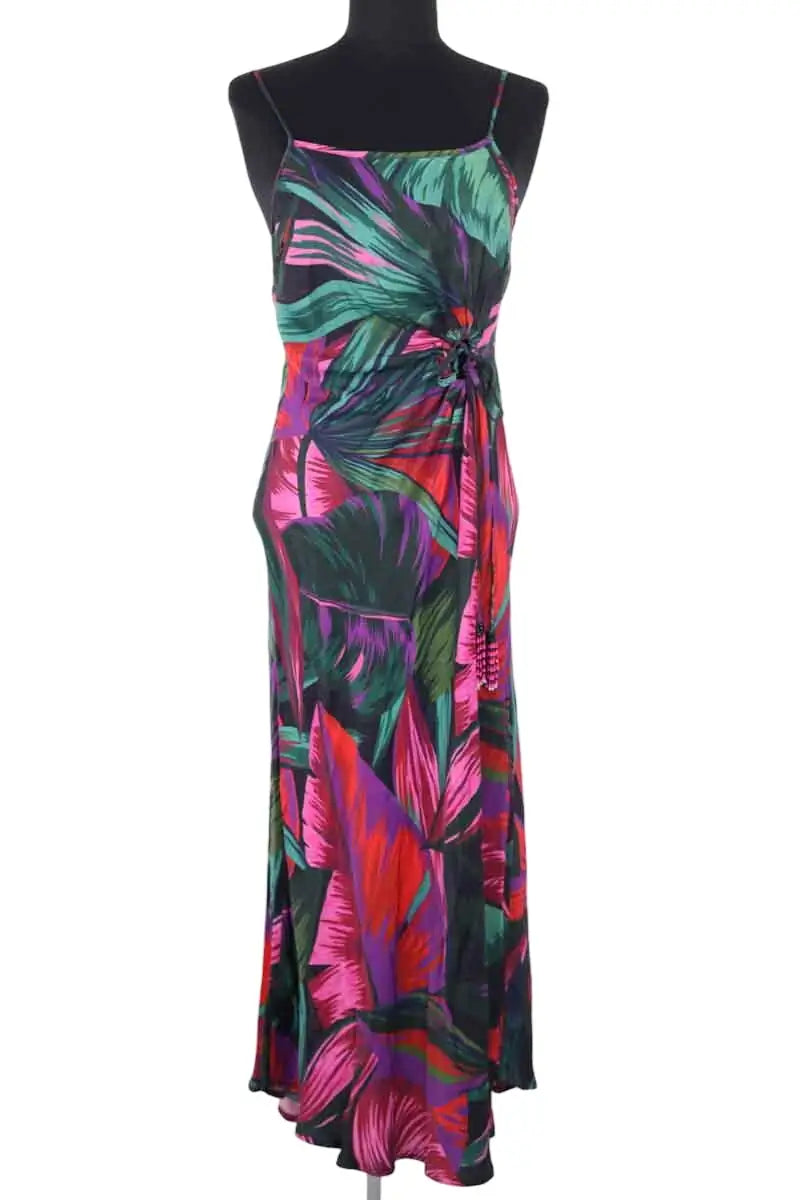 Robe Farm Rio Multicolore en Synthétique, taille S - Seconde Main