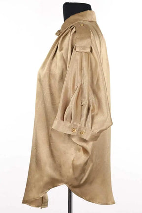 Chemise Carolina Ritzler Doré en Synthétique