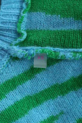 Pull From Future Bleu en Cachemire