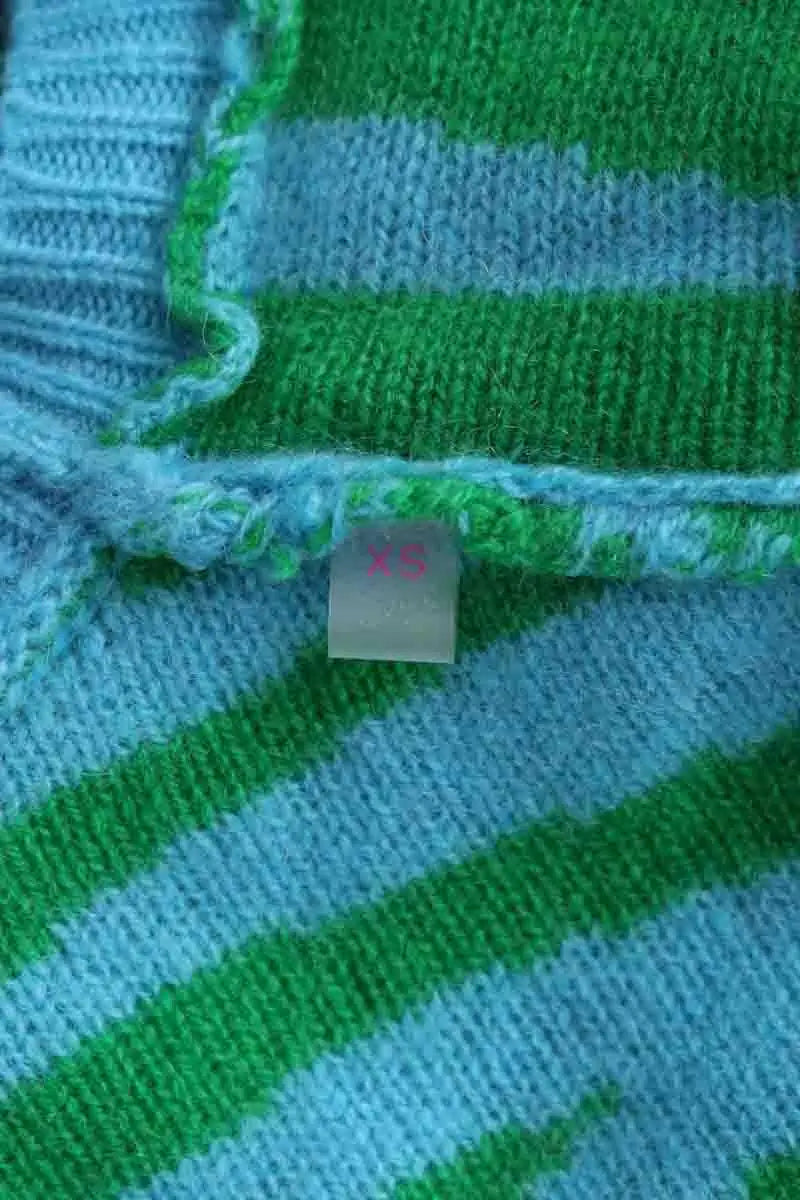 Pull From Future Bleu en Cachemire