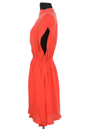 Robe American Vintage Orange en Synthétique