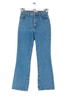 Jean bootcut Rouje  Bleu