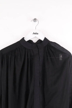 Blouse Laurence Bras Noir en Viscose