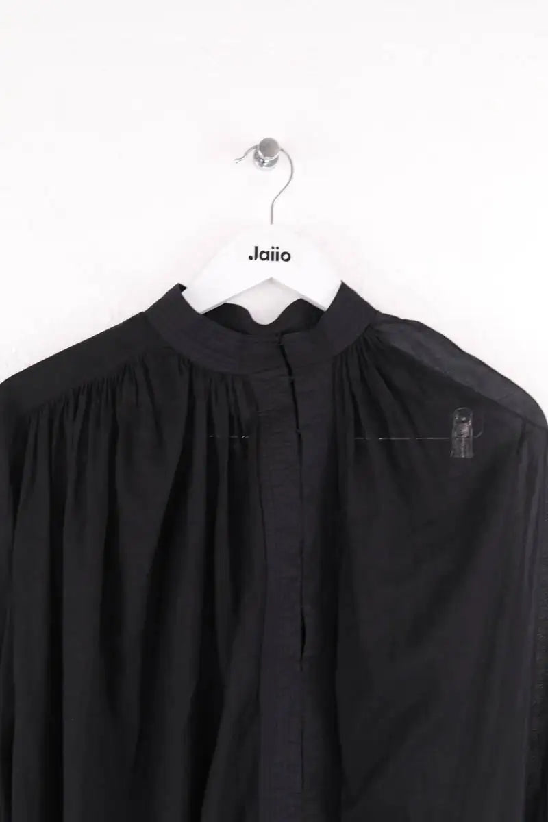 Blouse Laurence Bras Noir en Viscose