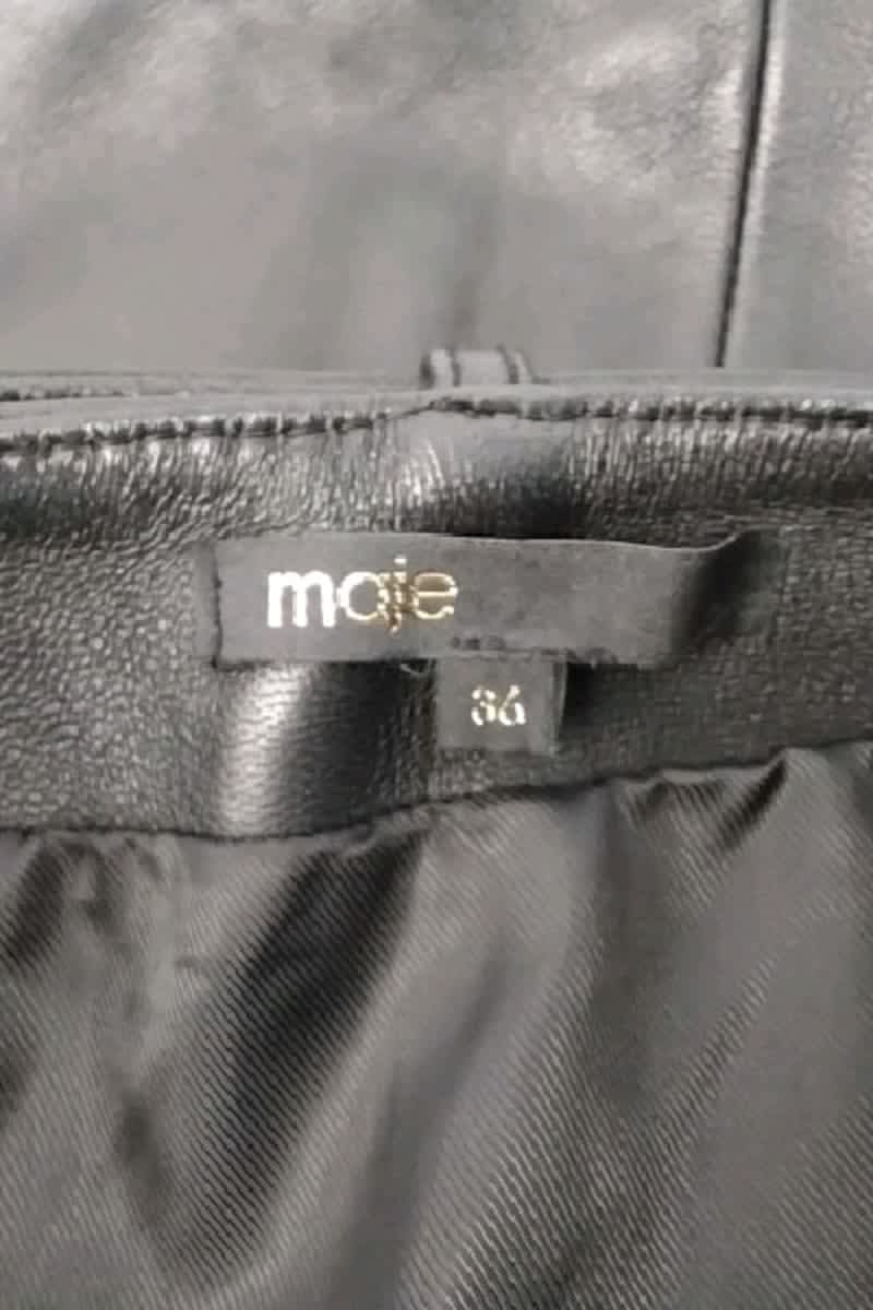 Mini jupe Maje  Noir