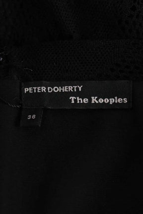 Jupe The Kooples Noir en Laine