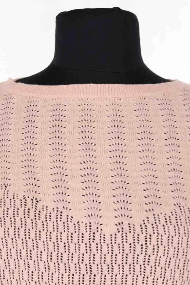 Pull Des Petits Hauts Rose en Coton