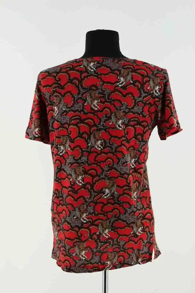 T-shirt Sandro Rouge en Coton