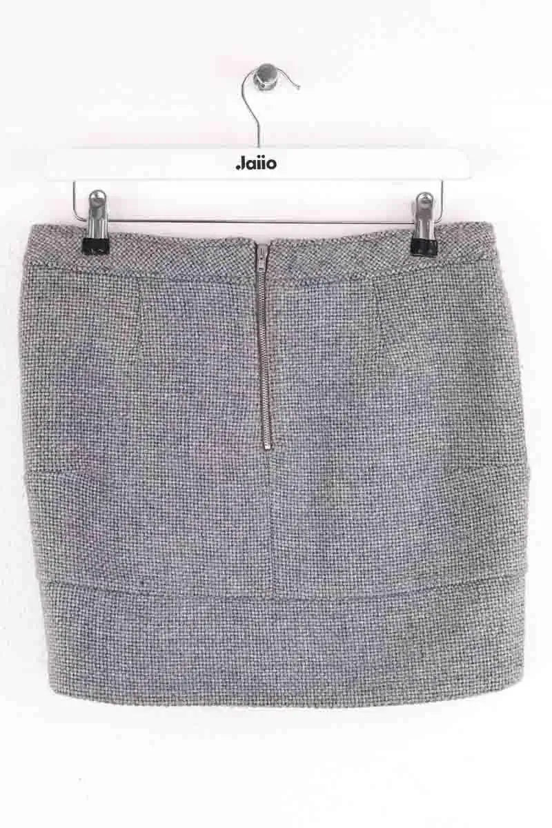 Mini jupe See By Chloé Gris en Synthétique