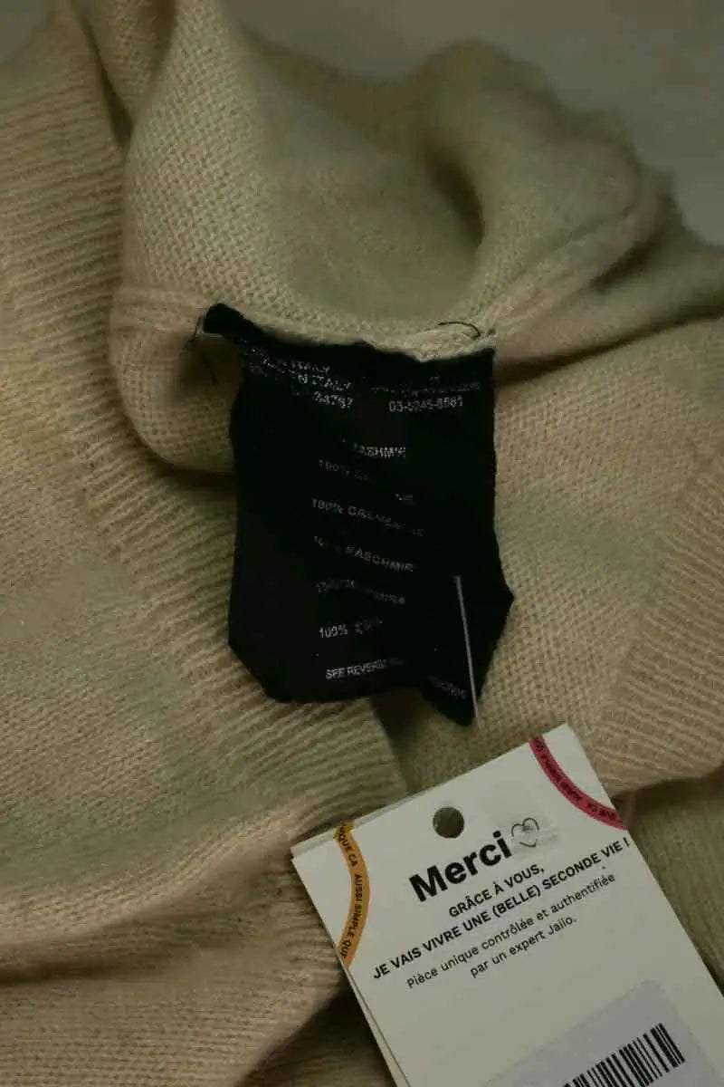 Pull Prada Beige en Cachemire