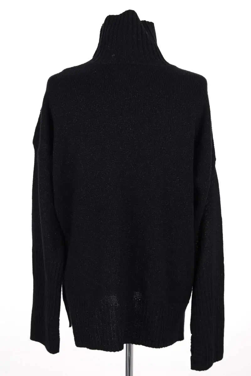 Pull Zadig & Voltaire Alma Bijoux Noir en Cachemire