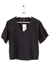 Blouse Pinko Noir en Coton, taille XS - Seconde Main