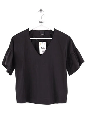 Blouse Pinko Noir en Coton, taille XS - Seconde Main