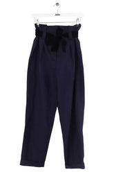Pantalon Claudie Pierlot Marine en Laine, taille S - Seconde Main