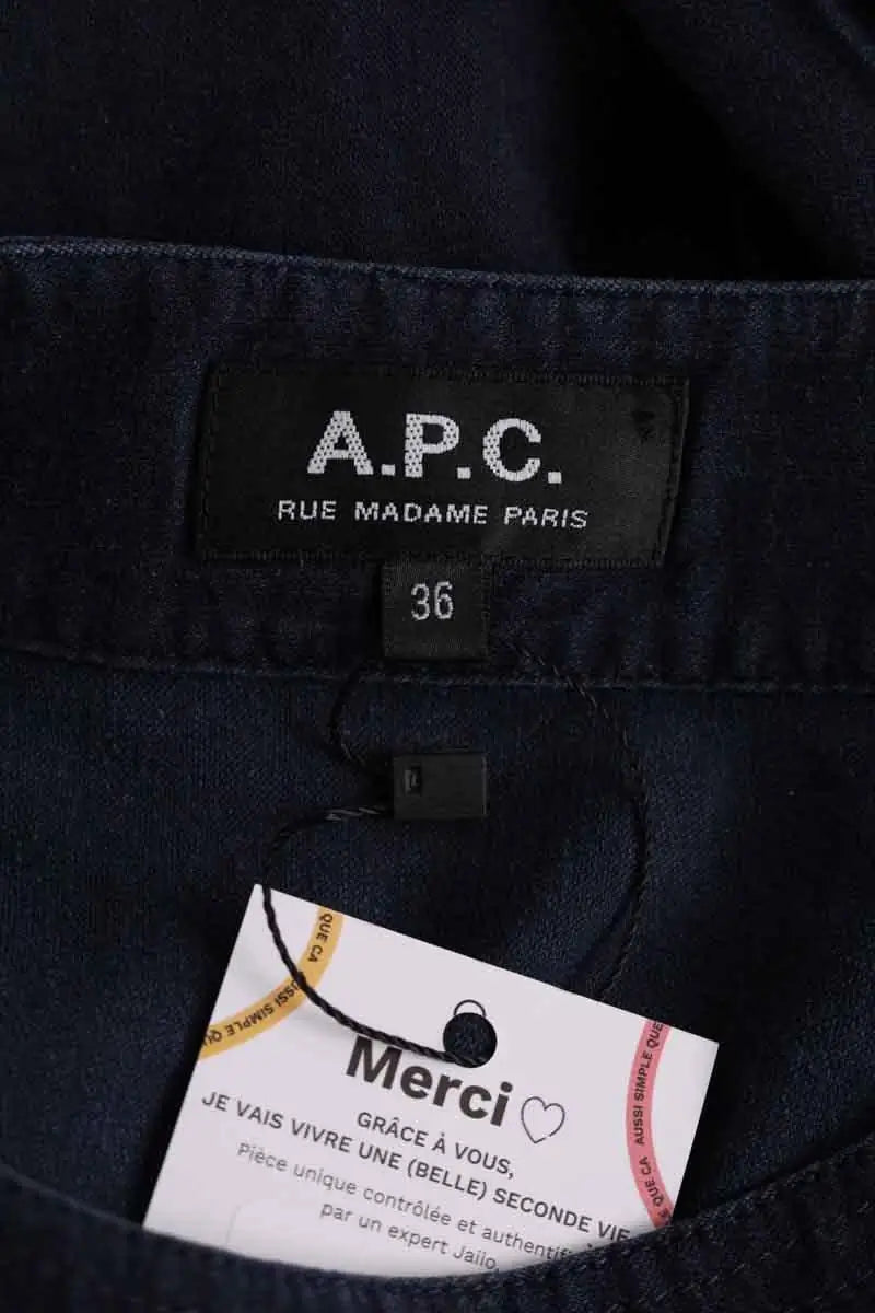 Top APC Marine en Coton