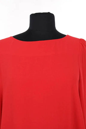 Robe Claudie Pierlot Rouge en Synthétique