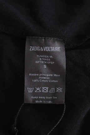 T-shirt Zadig & Voltaire Noir en Coton