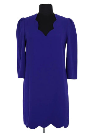 Robe Claudie Pierlot Bleu en Synthétique, taille S - Seconde Main