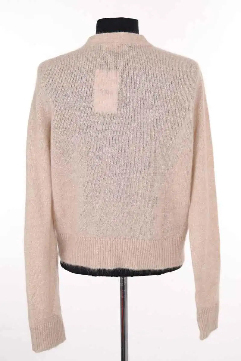 Cardigan Momoni Beige en Synthétique