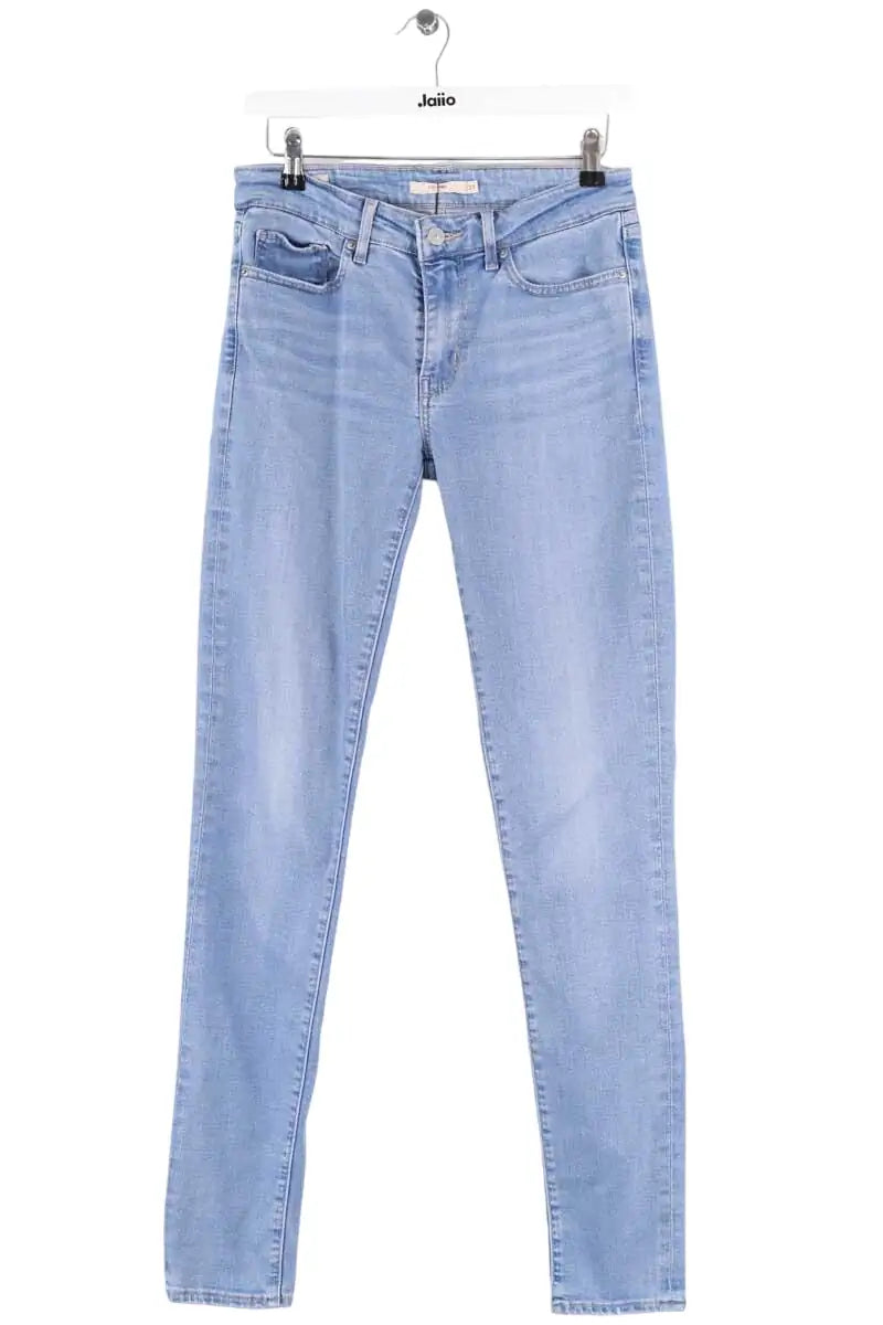Jean slim Levi's 711 skinny Bleu en Coton, taille M - Seconde Main