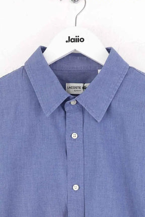 Chemise Lacoste Bleu en Coton