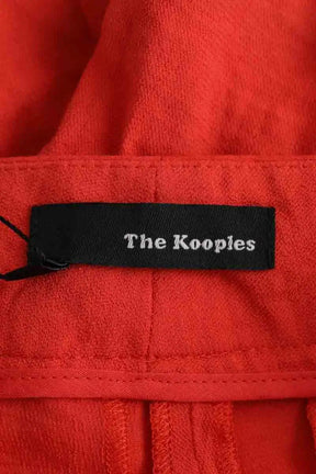 Mini short The Kooples Orange en Viscose