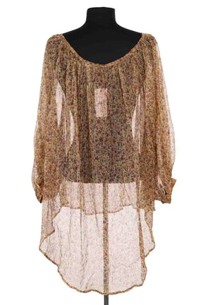 Blouse Mes Demoiselles Amarante Beige en Viscose
