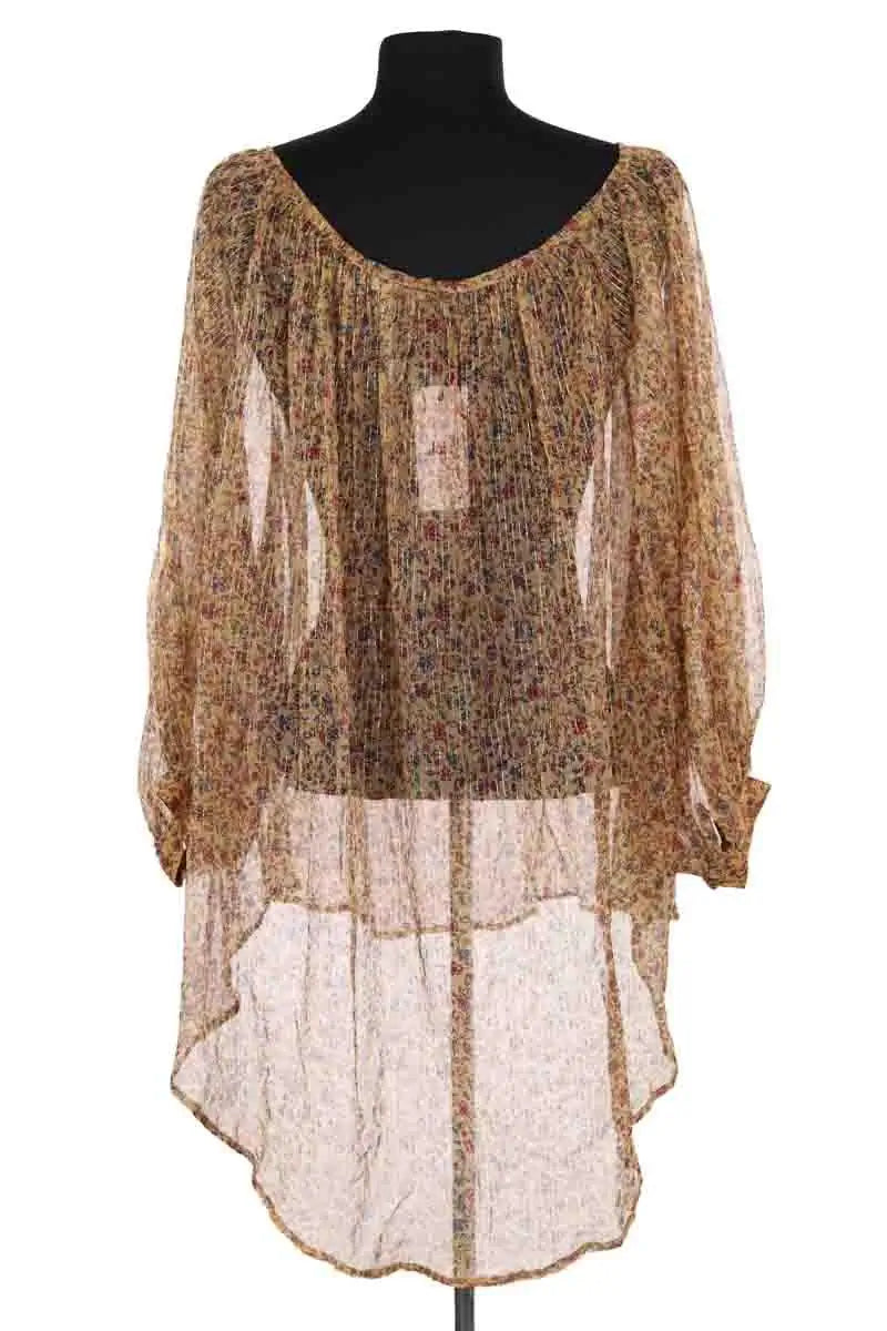 Blouse Mes Demoiselles Amarante Beige en Viscose