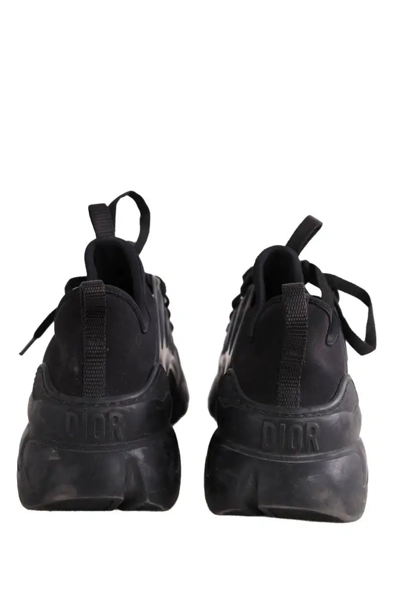 Baskets Dior D Connect Noir en Caoutchouc
