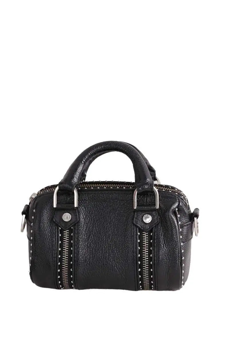 Mini sac Zadig & Voltaire Sunny mini studs Noir en Cuir