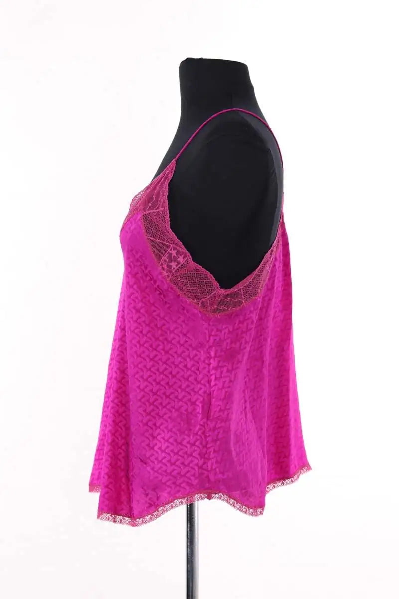 Top sans manche Zadig & Voltaire Violet en Soie