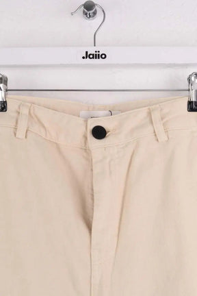 Jean large Pomandère Beige en Coton