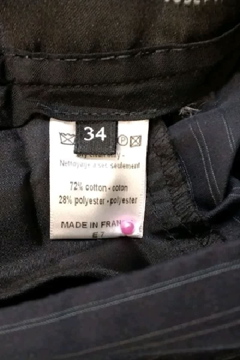 Pantalon slim Joseph  Marine
