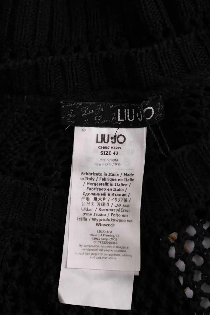 Pull Liu Jo Noir en Synthétique