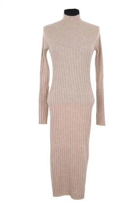 Robe Kujten Beige en Cachemire, taille S - Seconde Main