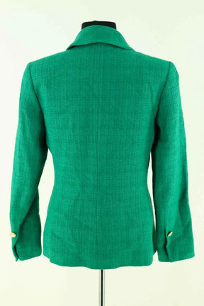 Blazer Sandro Vert en Coton