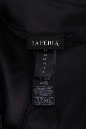 Mini short La Perla Noir en Soie