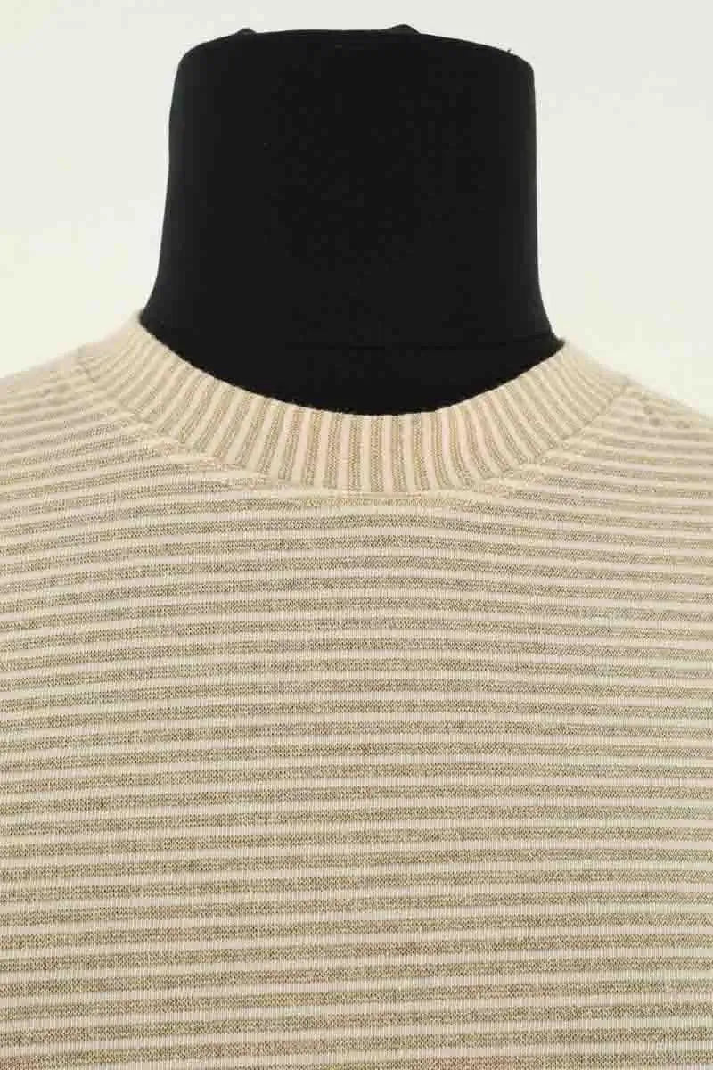Blouse Momoni Beige en Coton