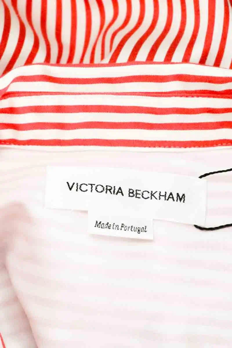 Chemise Victoria Beckham Rouge en Coton