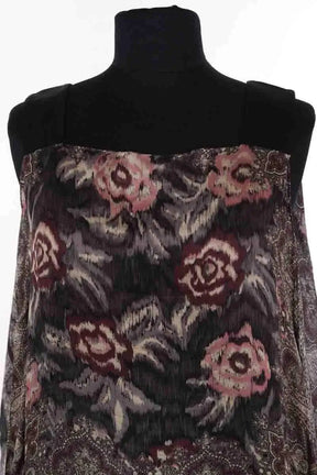 Robe Kenzo Marron en Soie