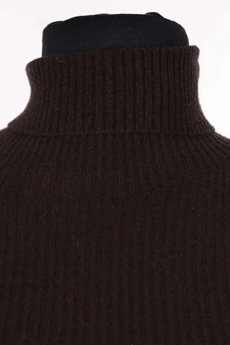 Pull Attic And Barn Marron en Viscose