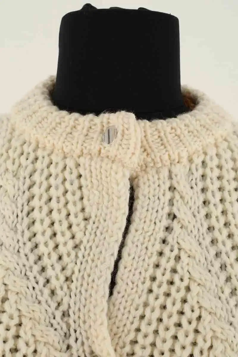 Cardigan Roseanna Beige en Laine