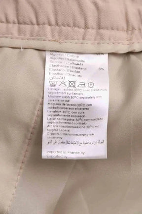 Pantalon droit Gerard Darel Beige en Coton