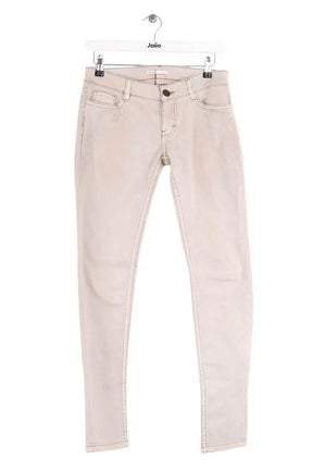 Jean slim Maje Gris en Coton, taille S - Seconde Main