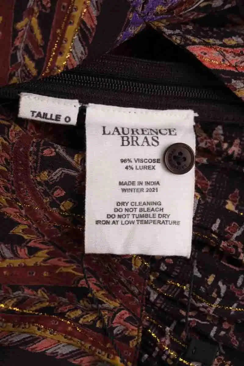 Jupe Laurence Bras Marron en Viscose