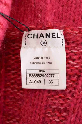 Veste Chanel 2009 Automne Rose en Laine